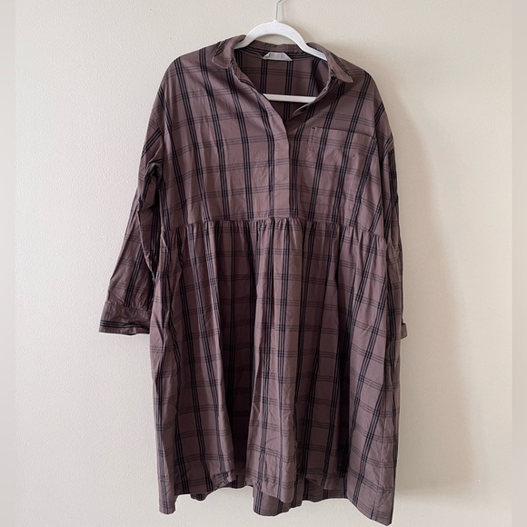 Everlane Plaid Dress - Picture 2 of 5